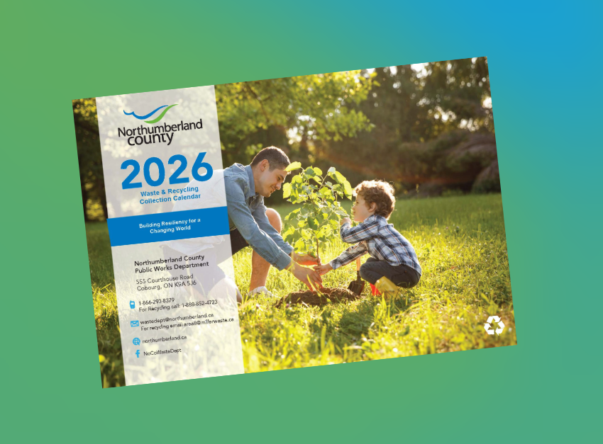 Cover of 2026 Waste Calendar