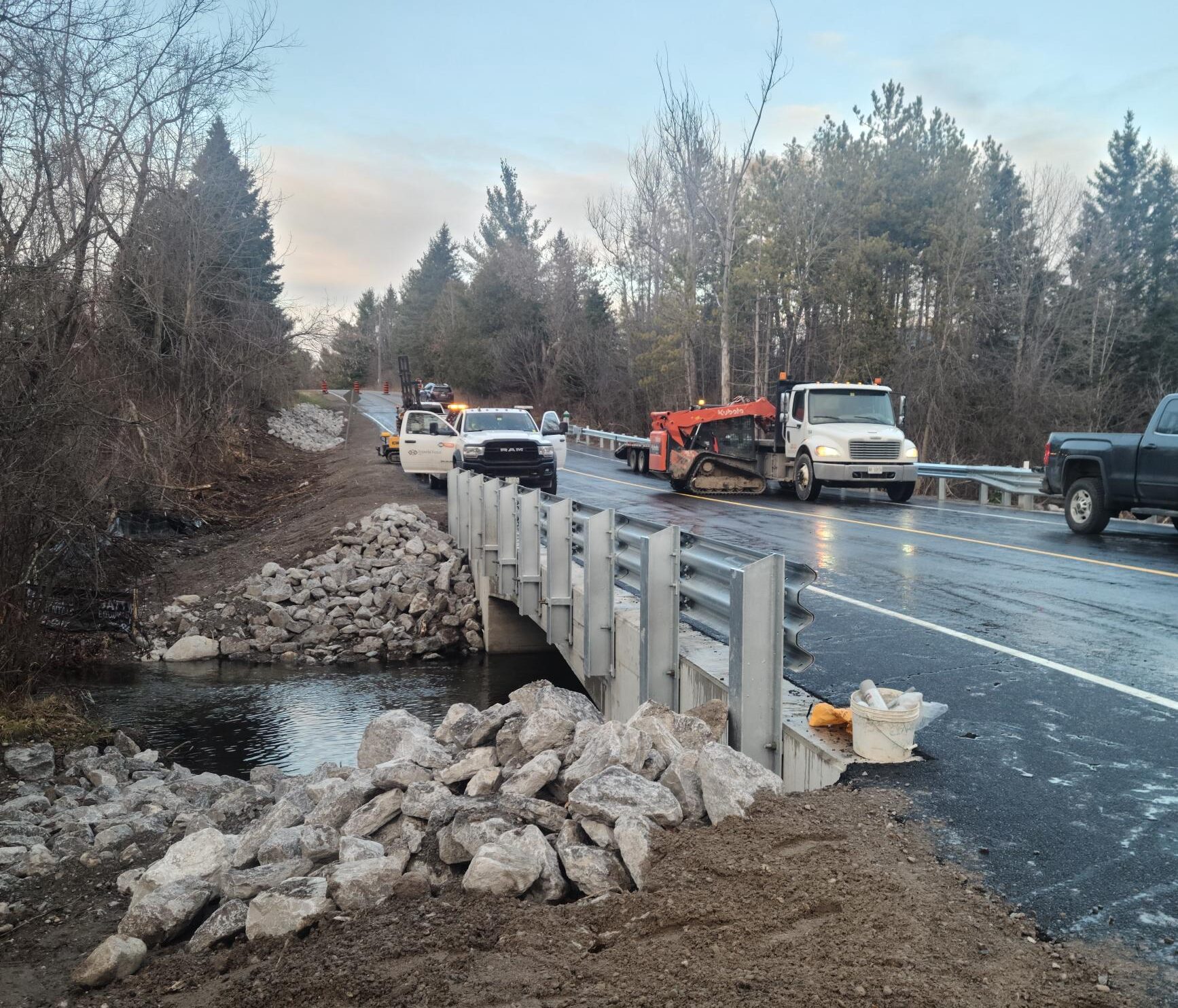 Burnley Bridge replaced