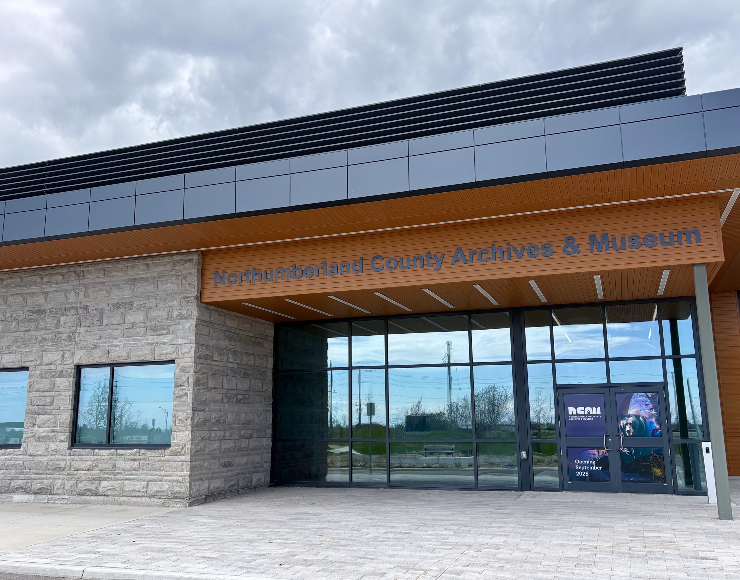 Exterior of the Northumberland County Archives and Museum.